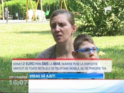 Vreau să ajut! Are 3 ani și s-a născut cu grave afecțiuni neuromotorii