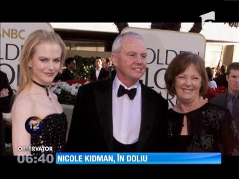 Nicole Kidman, doliu după decesul tatălui său