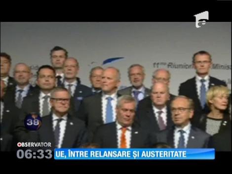 Uniunea Europeană caută modalităţi de relansare economică fără creşterea datoriilor