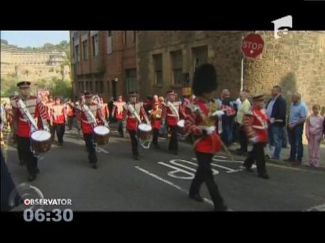 Paradă pentru sprijinul Regatului Unit, în Scoția