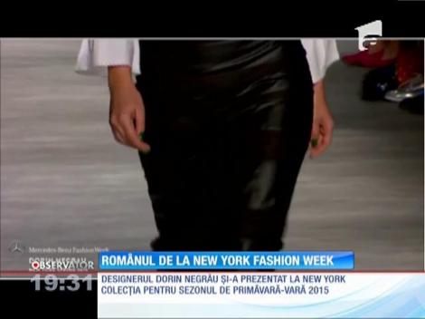 Dorin Negrău, spectacol vestimentar la Săptămâna Modei din New York