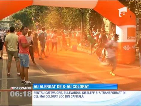 Cros în culori pe străzile Capitalei