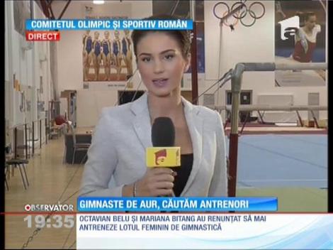 Gimnastele, fără antrenorii Octavian Belu şi Mariana Bitang