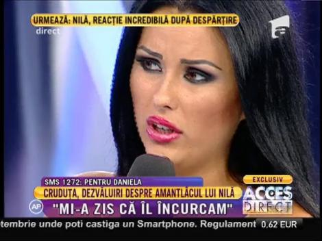 Daniela Crudu, despre infidelitatea lui Mihai Costea!