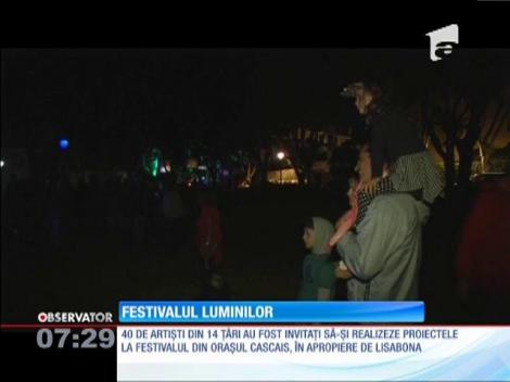 Festivalul Luminilor s-a desfășurat la Lisabona