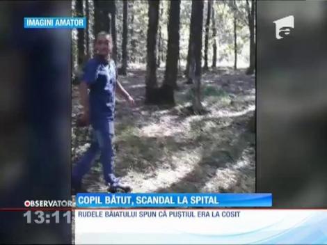 Pădurar acuzat că a bătut un băiat de 14 ani