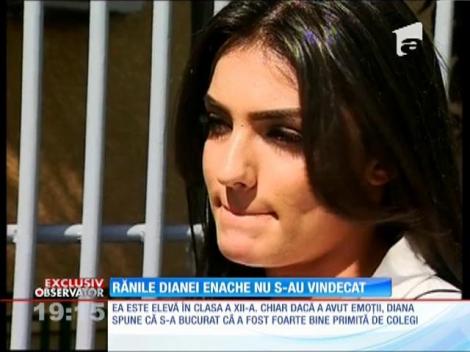 Rănile Dianei Enache nu s-au vindecat