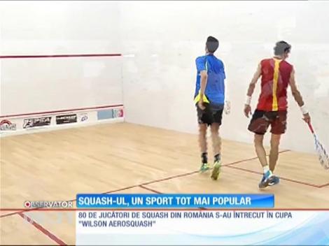 Squash-ul, un sport tot mai popular în rândul românilor