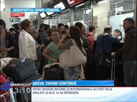 Greva Tarom continuă