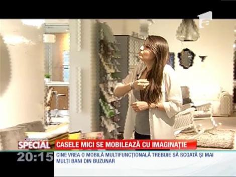 Casele mici se mobilează cu imaginație