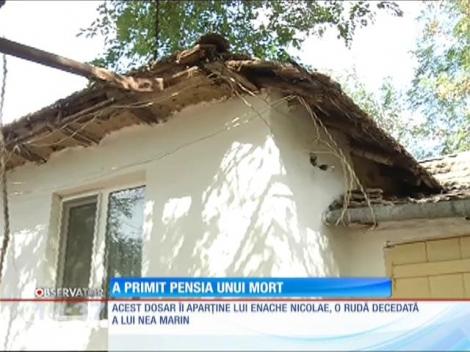 Un bătrân a primit pensia unei persoane decedate