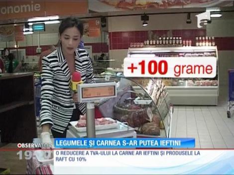 Legumele și carnea s-ar putea ieftini în 2015