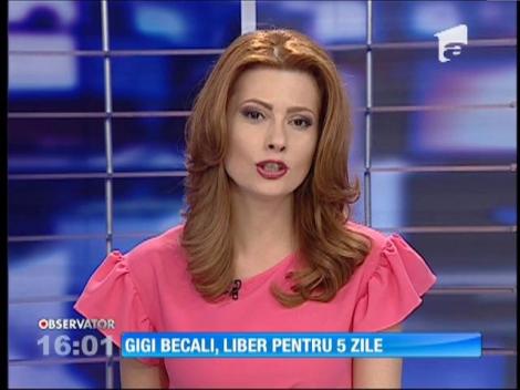 Gigi Becali, eliberat în mare secret