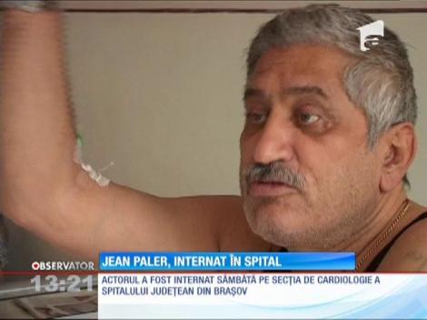 Jean Paler, internat în spital