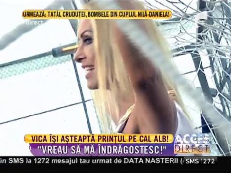 Vica Blochina își așteaptă prințul pe cal alb: ”Vreau să mă îndrăgostesc”