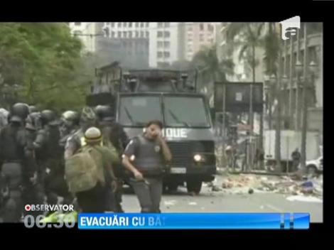 Evacuare cu scandal în Brazilia