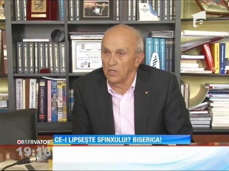 Biserică între Babele și Sfinxul din Bucegi