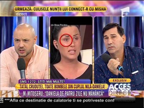 Mihai Mitoșeru: ”Dumincă, Daniela Crudu tremura non-stop. De când e cu Mihai, ea nu mai are prietene”