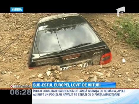Furtunile au făcut ravagii în sud-estul Europei