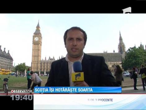 Referendum crucial în Scoția