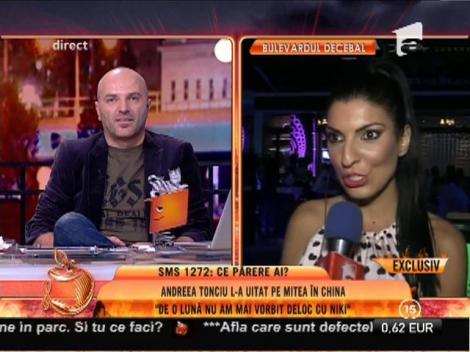 Andreea Tonciu: ”De o lună nu am mai vorbit deloc cu Mitea”