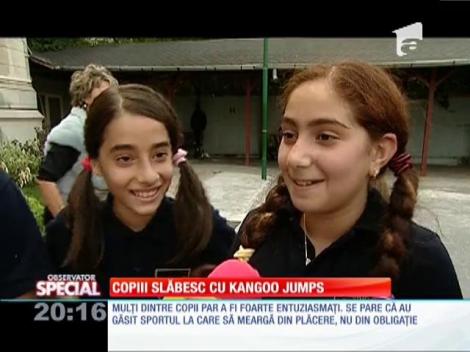 Special! Copiii slăbesc cu kangoo jumps