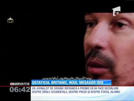 Teroriştii Statului Islamic au transmis un nou mesaj prin jurnalistul luat ostatic, John Cantlie