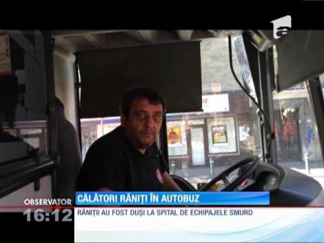 Patru răniţi într-un accident RATB de pe Calea Dorobanţi