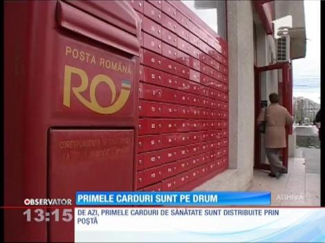 Primele carduri de sănătate sunt pe drum