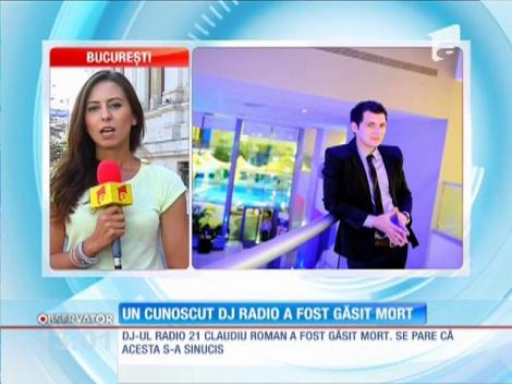 Claudiu Roman, un cunoscut dj radio, a fost găsit mort