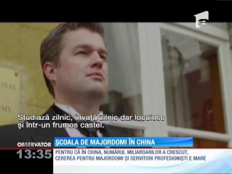 Şcoală de majordomi, în China