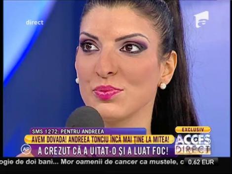 Andreea Tonciu încă mai ține la Nicolae Mitea. Iată dovada!