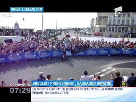 Biciclist profesionist, cascador amator