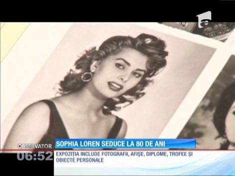 Sophia Loren seduce la 80 de ani