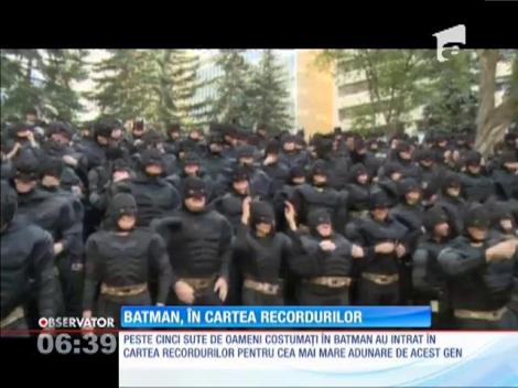 Batman a intrat în Cartea Recordurilor