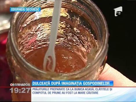 Sezonul magiunurilor de prune şi al dulceţurilor de toamnă