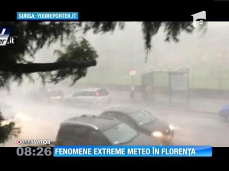 Fenomene meteo extreme în Florența