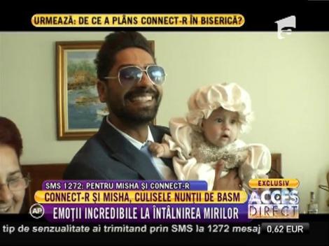 Connect-R şi Misha, culisele nunţii de basm! Emoţii incredibile la întâlnirea mirilor!