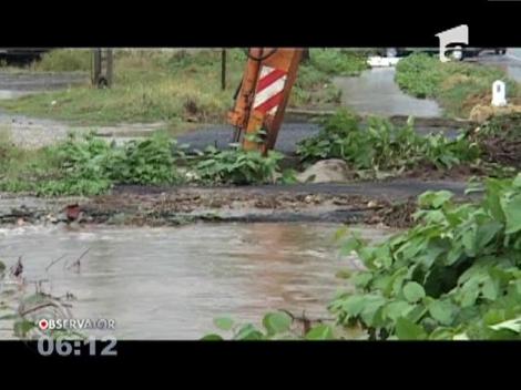 Judeţul Maramureş a fost lovit de ploi puternice. Au căzut 140 de litri pe metrul pătrat