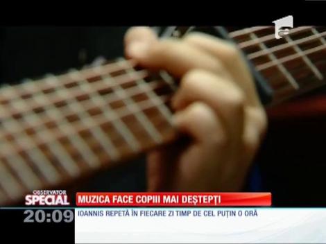 SPECIAL! Muzica face copiii mai inteligenţi