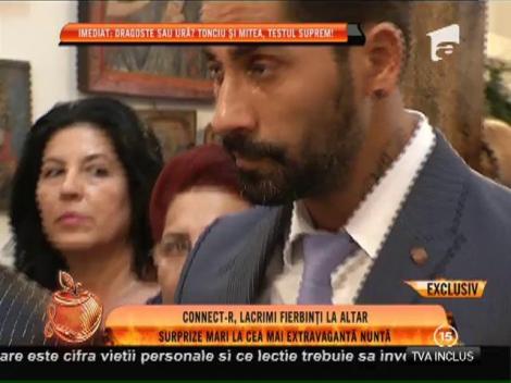 Connect-R şi Misha, în lacrimi la biserică! Mireasa, la un pas de leşin!