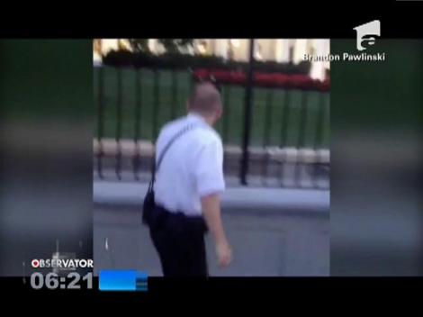 Bărbatul care a pătruns în Casa Albă avea un cuţit