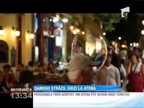 Oamenii străzii, ghizi la Atena