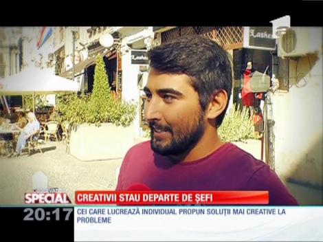 SPECIAL! Creativii stau departe de şefi