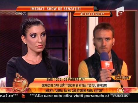 Nicolae Mitea: "Urma să ne căsătorim anul viitor!"