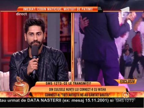 Connect-R: "Toţi artiştii au cântat gratis la nunta mea!"