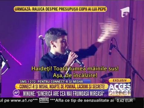 Omar a cântat la nunta lui Connect-R!