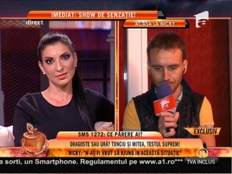 Nicolae Mitea: "Nu mai sunt într-o relaţie cu Andreea!"