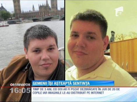 Cei doi gemeni din Timiş își așteaptă sentința