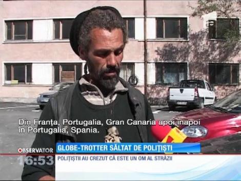 Un globe trotter spaniol a fost luat pe sus de poliţiştii din Piteşti